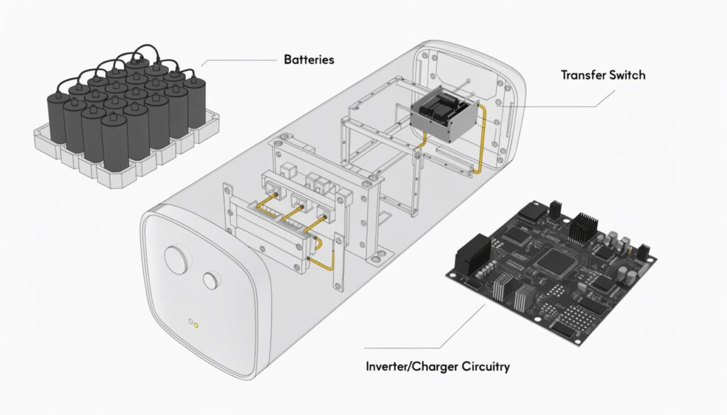 UPS components breakdown